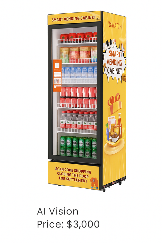 AI Smart Vending Fridge – Bloom Smart AI Vision